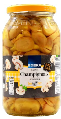 Edeka Champignons 2. Wahl in Scheiben,6er Pack (6 x 315g)