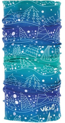 VIKING 0034 Regular Neck Warmer One Size, blau, One size