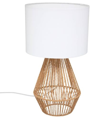 Lampe rechts Lila natur H40cm