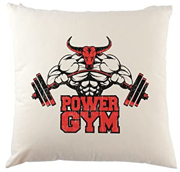 Urban Backwoods Power Gym Bull Kissen Dekokissen