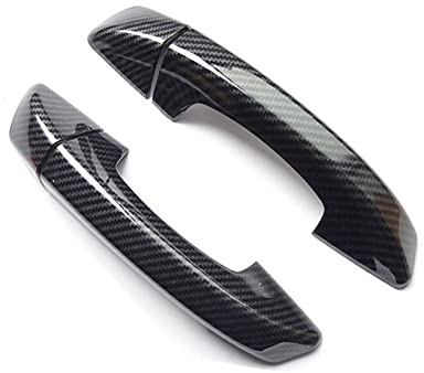 Auto Türgriff Türgriffabdeckung Für VW Für Scirocco 3 Mk3 2008-2015 Autozubehör Neue Kohlefaser Chrom Auto Seitentürgriff Abdeckung Trim Styling