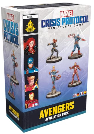 Marvel Crisis Protocol : Avengers Affiliation Pack