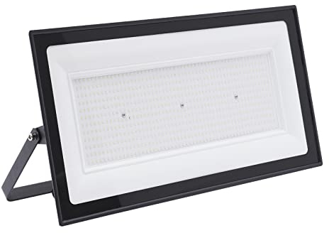 LED Strahler Außen 500W Superhell LED Fluter Flutlicht, LED Aussenstrahler, 40000LM Außenstrahler Kaltweiß, IP66 Wasserdicht, Baustrahler für Hof, Garage, Werkstatt
