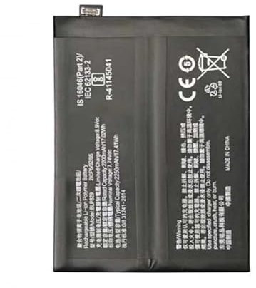 Batteria interna compatibile BLP829 per OnePlus 9 di ricambio 2250mAh LE2117 LE2110