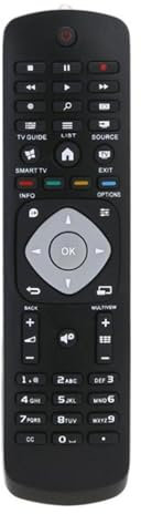 1 pc télécommande de Remplacement for Philip YKF347-003 Smart LCD TV Remote