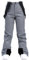 HOTIAN Damen Skihose Hosenträgerhose Snowboardhose Damen Winter Warm Wasserdicht Winddicht Abnehmbare Skilanglaufhose Thermohose Wanderhose Gray XL