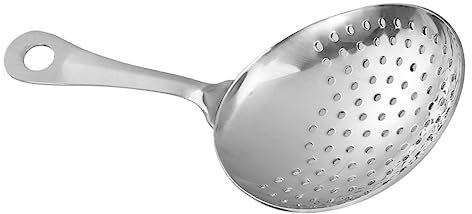 COLLBATH Louche à soupe professionnelle Passoire Grande taille Cuillère passoire pour bar de restaurant