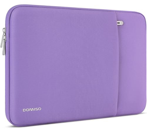 DOMISO 17,3 Pouces Sacoche Ordinateur Pochette Ordinateur Mode Protection Sacs et Housses pour Ordinateur Portable pour 17-17,3 HP Dell ASUS Chromebook MSI Notebook,Pourpre