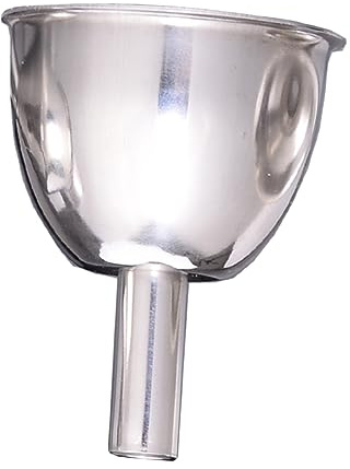 Entonnoir à Long Bec Argenté en Acier Inoxydable pour Liquides | Transfert de Poudres et Épices, Usage la Cuisine Maison et Présents, Haute Résistance à Rouille