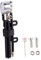 Toddmomy 1ensemble Pompe Portable Haute Pression Psi Compresseur pour Pneus De Vélo Et Objets Gonflables Noir