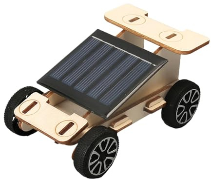 Sharplace DIY Experimente Technik Bausatz für Kinder von 6 7 8 9 10, Wissenschaft Kinderspielzeug, Kinder Elektronik Baukasten Spielzeug, DIY Experimentierkasten für Jungen Mädchen, Solarauto