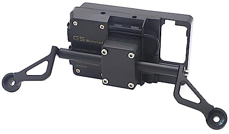 Oxektgb Soporte Móvil Moto para Xmax 300 125 250 400 Soporte navegación GPS para teléfono Frontal Motocicleta Soporte Movil Bicicleta(C)
