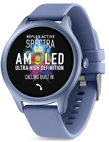 Reflex Active Spectra AMOLED Calling Smart Blue Strap Watch