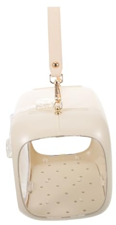 Toyvian Vogeltransportbox für Papageien Wellensittiche und Nymphensittiche Tragbarer Reisekäfig mit Optimaler Belüftung und Sicherer Konstruktion für Reisen und Ausflüge