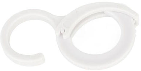 GLOGLOW Adjustable S Shaped Locking Hooks, Load Bearing Hanging Hooks for Kitchen Bathroom Adjustable S Shaped Locking, Strong Nan Nan