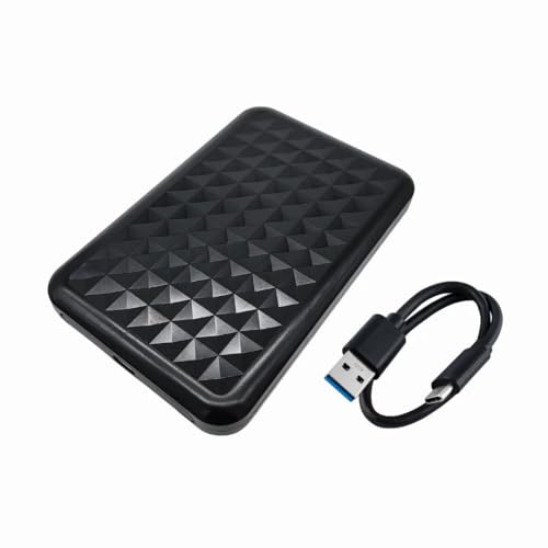 Premier IT Mini External Hard Drive (Capacity) Slim USB 3.1 Type-C HDD Compatible with PC, Laptop, Mac, PS5, Xbox - Plug & Play Backup, Storage, Photos, Movies, Games (1, TB)