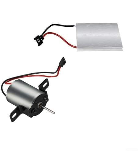 Stove Fan Motor Kit, DC3-5V Thermoelectric Generator Motor for Fireplace Fan, Replacement Parts for Wood Burner Fans(370*Electric film)