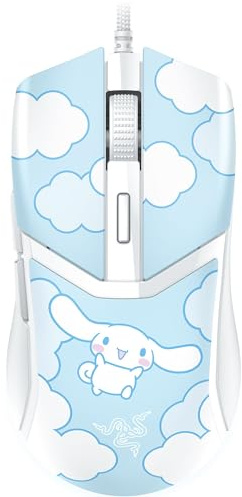 Razer Cobra Wired Gaming Mouse, 58g Lightweight, Cinnamoroll Edition | Gen-3 Optical Switches, Chroma RGB Lighting Underglow, 8500 DPI Optical Sensor, 100% PTFE Mouse Feet, Speedflex Cable
