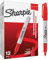 Sharpie Pennarelli Indelebili, Punta Fine, Scatola da 12, Rosso