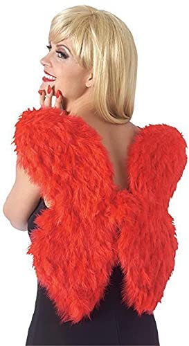 Red Feather Angel Fairy Wings Fancy Dress Costume (disfraz)