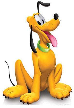 Star Cutouts Pappaufsteller von Pluto
