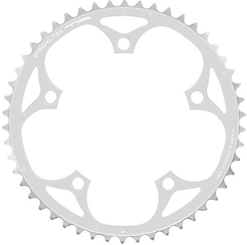Spécialités TA Vento Campagnolo Unisex-Kettenblatt, 9/10 Gänge, 48T Außen, Silber