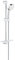 GROHE 26083002 Tempesta Cosmopolitan 100 Ensemble de douche complet 1 jet, Chrome