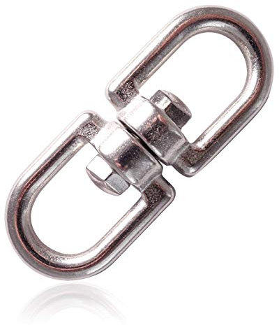 EKKONG Edelstahl Drehwirbel