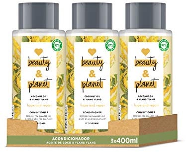 Love Beauty and Planet, Haarspülung, 3 x 400 ml (gesamt: 1200 ml)