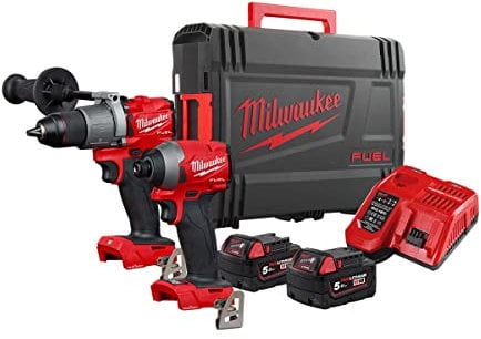 Milwaukee M18 ONEPP2A2-502X Fuel Next Gen ONE-Key Twin Pack 18V 2 x 5.0Ah Li-ion M18ONEPP2A2-502X