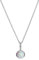 iz-el Geschenk Filigrane Halskette mit Opal