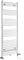 Milano Neva White Dual Fuel Heated Towel Rail - 1600mm x 500mm