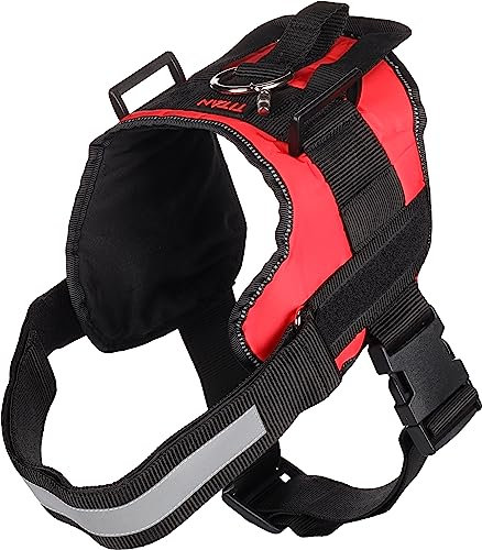 Karlie K&F X Treme Geschirr Teflon, Rot, 50 mm x 70-87 cm