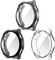 Chofit Fundas compatibles con Huawei Watch GT3 Pro 46mm 43mm, protector de pantalla chapado en TPU de película cubierta de armadura (46mm, negro+transparente+gris)