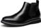 Bruno Marc Stivali Chelsea da Uomo, Size 46, Nero, SBBO2218M-E