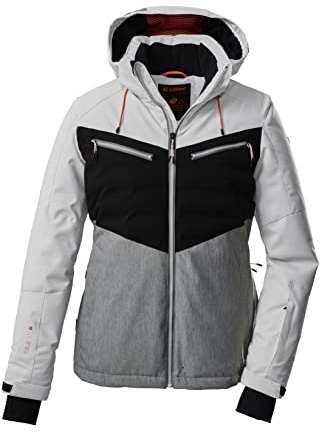 Killtec Damen Ksw 21 Wmn Ski Jckt Skijacke/Funktionsjacke mit abzippbarer Kapuze und Schneefang