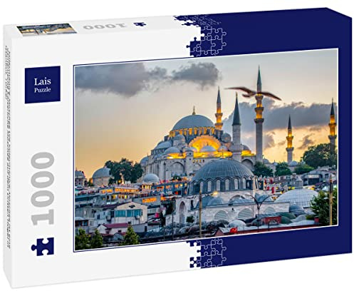 Lais Puzzle Süleymaniye-Moschee Die Süleymaniye-Moschee ist eine osmanische kaiserliche Moschee auf dem Dritten Hügel in Istanbul, Türkei 1000 Teile