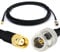 RANGEFUL SMA Mâle vers N Femelle 2m RG58 Cable Coaxial — Câble d'extension exterieur à faible perte rallonge etanche — pour Routeur WIFI Radio Antenne LTE GSM Amplificateur 4G 5G 6G LTE Hotspot