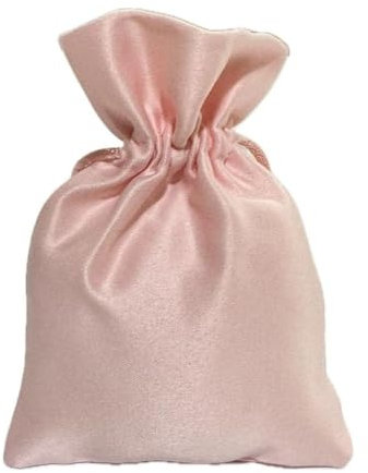 Generic 20 Sacchetti in Raso 10x12 cm di Vari Colori Ideali per Bomboniera Bomboniere Fai da Te e per Qualsiasi Occasione