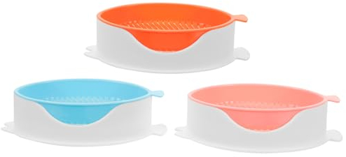 Kisangel 3 STK Katzengras-Pflanzkasten im Topf Pflanzgefäß für Katzengras ohne Erde kleine katzenpflanzer katzenminze Töpfe für Pflanzen Tragbarer Katzengraspflanzer Katzengras-Pflanzschale