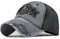DOwrap Unisex Klassische Baumwolle New York 1985 Bestickt Baseball Cap Sport Cap Herren Baseball Cap Dad Cap, Grau/Schwarz, 58