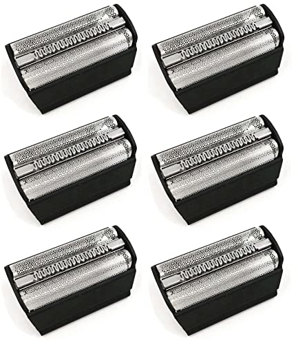 TsoLay 6 pellicole di setaccio + telaio per rasoio, serie 3 310 31B 5000/6000 350 360 380 5312 5485