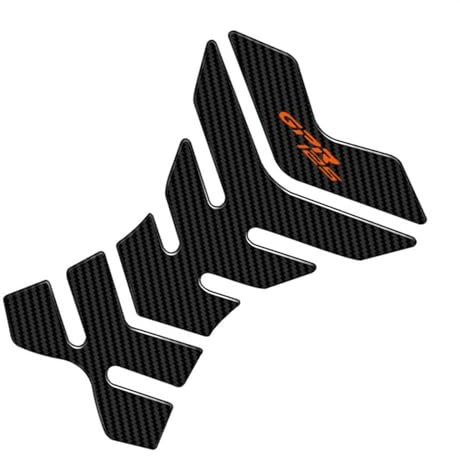 GQUIKGW Motorradaufkleber Motorrad Tank Pad Zubehör Schutz Aufkleber Für Aprilia GPR 125 GPR125 (Color : Orange)
