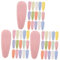 FRCOLOR 3sets Girls Water Drop Hairpin Mini Clips Hair Stylish Decorative Hairpin for Party 20pcs*3