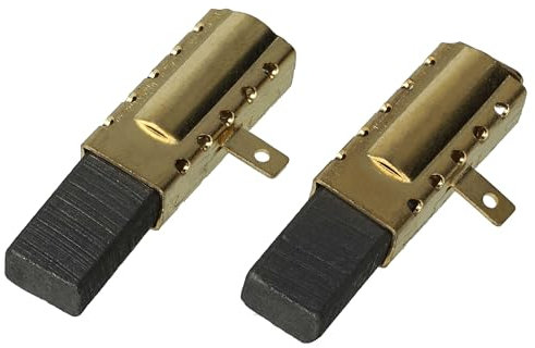 vhbw 2x balais de charbon 5 x 8 x 16 mm compatible avec Bosch PBH 2500 SRE 3 603 C44 420 outil électrique