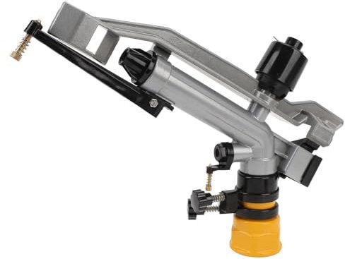 Arroseurs d'irrigation agricole, pistolet d'arrosage réglable à 360° pour grande surface, pour jardins de thé, foresterie (métallique)