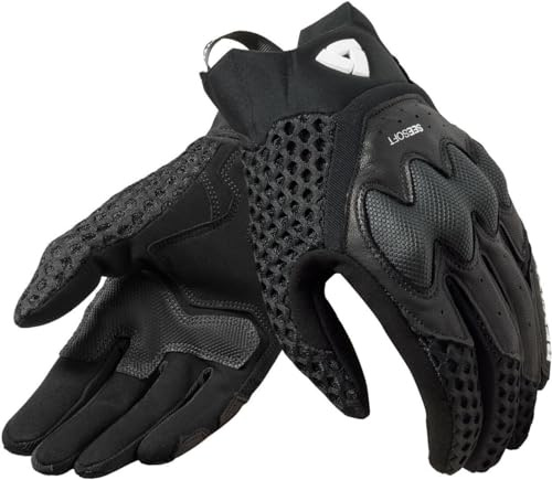 REV'IT! Revit Veloz Damen Motorrad Handschuhe, schwarz, XS