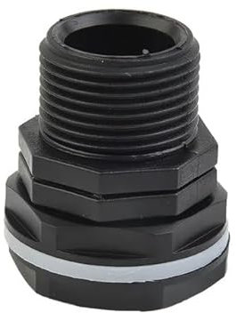 Douille de réservoir en PP, raccord fileté, connexion à bride, filetage externe, raccord fileté IBC, pièces d'équipement d'arrosage(3 4inch)