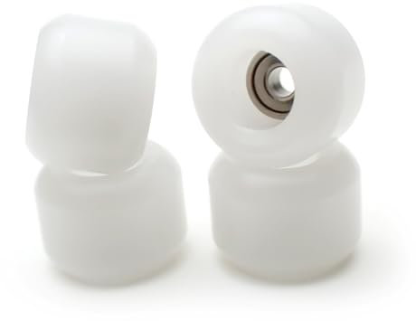 SPITBOARDS Fingerboard Big Wheels with Real Ball Bearings, Professional CNC Polyurethan Quality