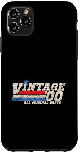 Vintage 2000 All Original Parts Original 80s 90s Uomo Custodia per iPhone 11 Pro Max